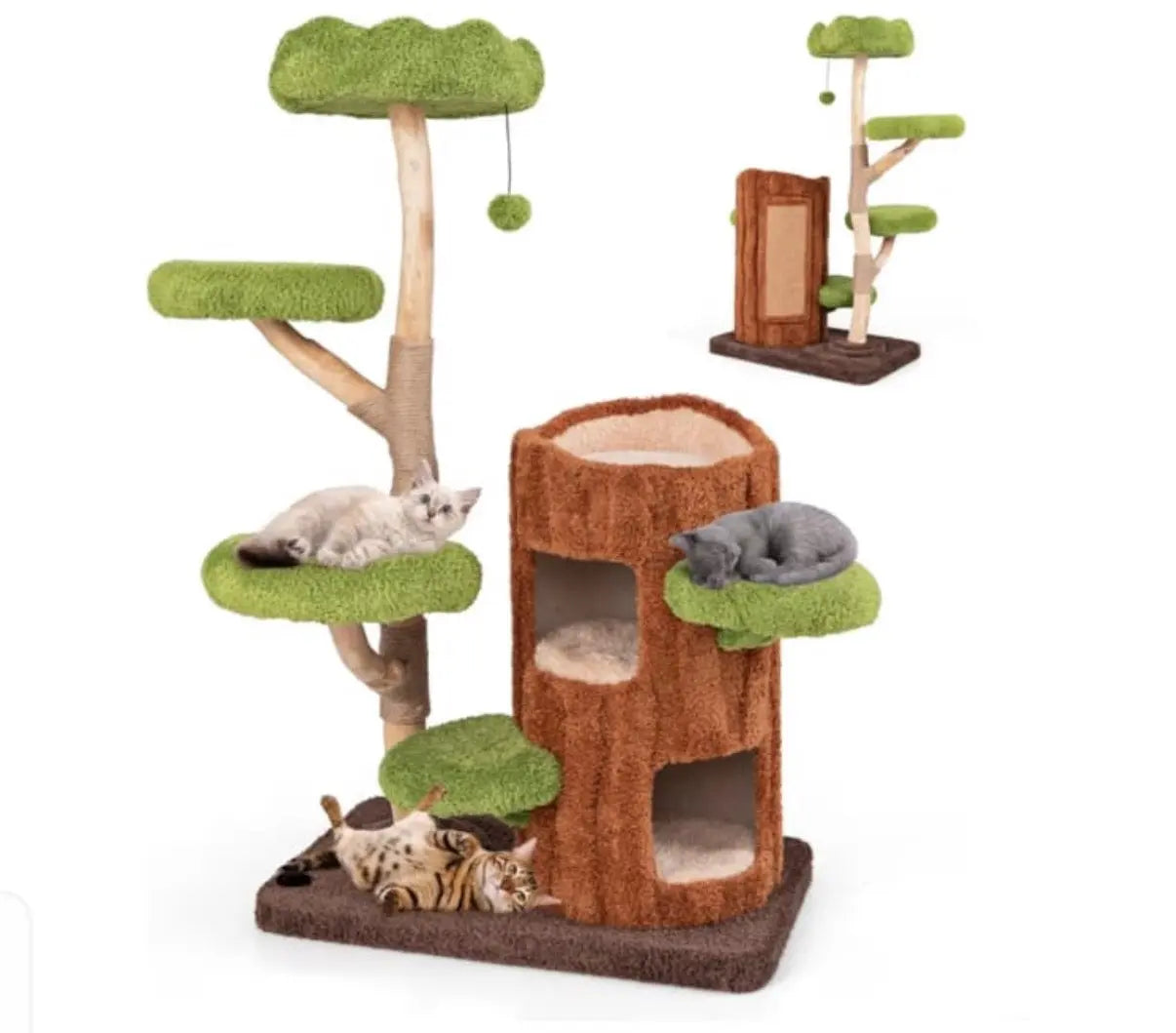 Kratzbaum Individualisiert Bunterkopf - Katzenmöbel mit Charakter